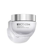 Biotherm Aquasource Hydra Barrier Cream, Crema Facial, Para Piel Seca, Hasta 48H de Hidratación, Efecto Fortalecedor, Enriquecida con Biotech Plankton, Ácido Hialurónico y Bio-Ceramidas, 50 ml