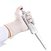 Adjustable Micropipette, Universal Tip Cone ISO 8655 Calibrated Pipette, Pack of 3 Including 100 – 1000 µL, 1000 – 5000 µL, 1 – 10 mL