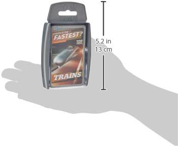 Miniatura 6 de Top Trumps Trains Classics - Juego de cartas, aprende sobre el metro de Londres, los trenes de hielo alemanes y Beijing Shanghai en este juego