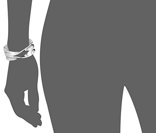 Robert Lee Morris Sculptural Cut-Out Hinged Bangle Bracelet2