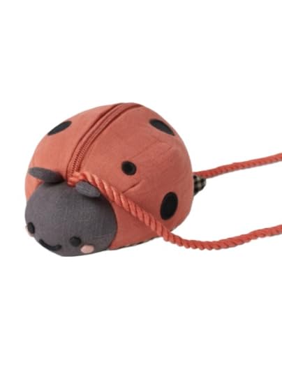 Whimsical Ladybug Mini Shoulder Bag for Women Kawaii Cute Crossbody Pouch Whimsy Twee clothes Accessories (one size)