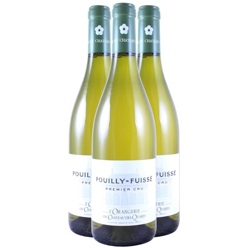 Pouilly-Fuissé 1er Cru L'Orangerie du Clos des Quarts blanco 2022 - Château des Quarts - DOP - Borgoña - Francia - Variedades de uva Chardonnay - 3x75cl