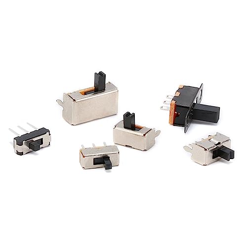 Interrupteur à glissière micro-puissance horizontal deuxième vitesse pour PCB - 5
