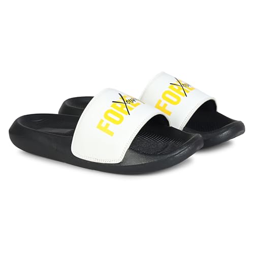 Image of PERY-PAO Sliders for Men | Lightweight EVA Sole & Comfortable Slippers | Flip-Flops & Chappals for Everyday Use