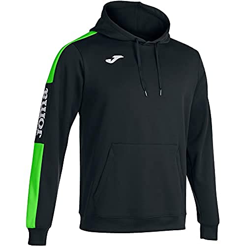 Joma 102103.117.M Blouse, Nero-Verde Fluore, M Men's