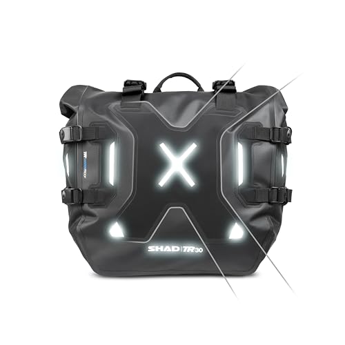 wasserdichte Satteltaschen Terra TR30 – IPX6 wasserdichte Abenteuer-Seitentaschen, 60L Kapazität, Doppelverriegelungssystem – Kompatibel mit 3P & 4P System, entworfen in Barcelona