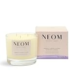 NEOM- Perfect Night's Sleep Scented Candle, 3 Wick | Lavender, Chamomile & Patchouli| Essential Oil Aromatherapy Candle | Scent to Sleep