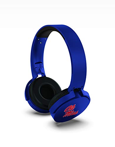 SOAR NCAA Wireless Bluetooth Headphones, Ole Miss Rebels