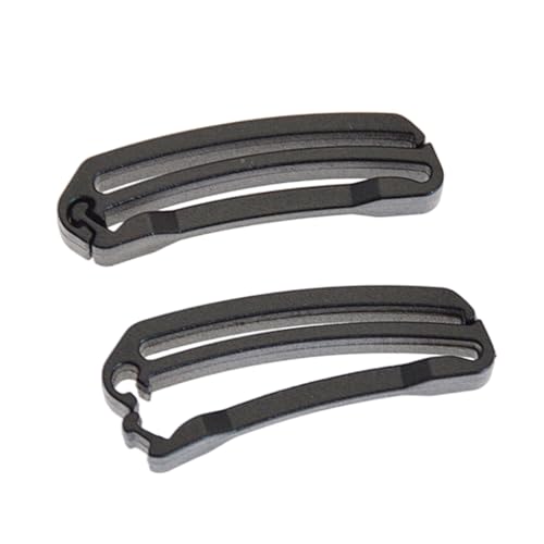 WEISUYUUS Webbing Belt Ending Clip Adjust Keeper Buckle Diving Webbing Buckle Strap Belt Adjust Keeper Buckle Quick Slip Keeper