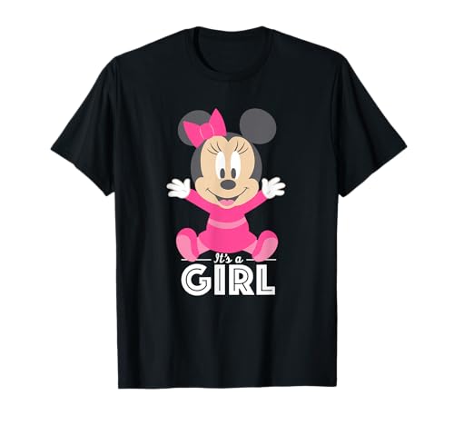 T-Shirt Disney Minnie Mouse It's A Girl, une idée cadeau originale pour future maman