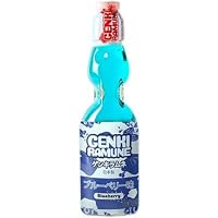 Refresco Ramune sabor a arándano 200 ml - Bebida japonesa