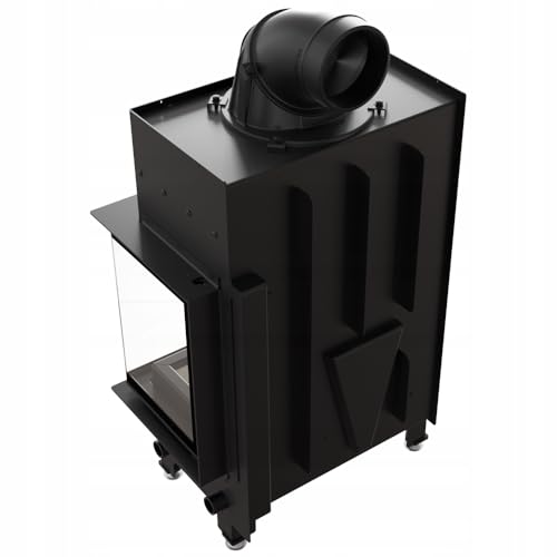 KRATKI Kamin aus Stahl 8 kw Floki S fi 160 Kamineinsatz BImSchV Stufe 2 EEK A