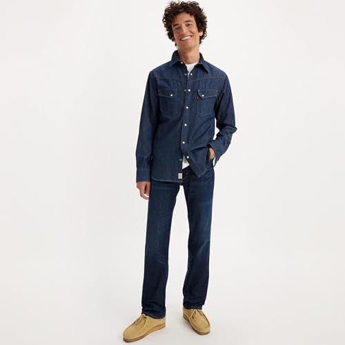 Image of Levi's Men's Mid Rise 505 Regular-Fit Jeans