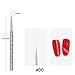 Produktbild RUYU 1pc reines Nial Brush Art Liner Pinsel Pinsel Nail Zeichnung Pinsel Malerei Blume Maniküre-Bürsten-Kunst-Nagel-Feder (Color : 7mm)