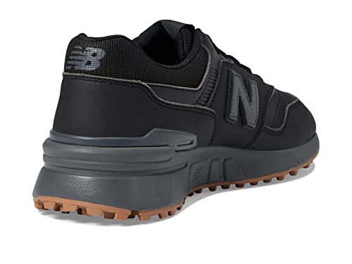 Image of New Balance Mens 997 Sl Skate Shoe, Black /Grey, 13 X-Wide US