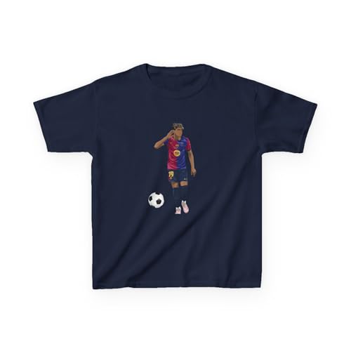 Lamine Yamal T-Shirt for Kids - Soccer Jersey Tee, Shirt for Football Fans