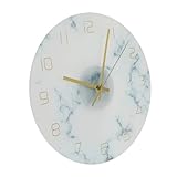 Horloge murale de chambre à coucher : horloge suspendue sans , elle est fabriquée dans un matériau de qualité, qui peut être utilisé pendant longtemps.