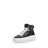 EARLA2 Guess Europe SAGL Earla2, Zapatillas de Gimnasio Mujer, Black Brown, 37 EU