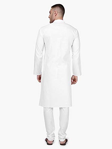 Image of Rajubhai Hargovindas Men's Premium Cotton Solid Kurta