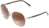 burberry sonnenbrille damen havanna Protective case included BURBERRY Damen 0BE3094 125613 56 Sonnenbrille, Gold (Light Gold/Browngradient)