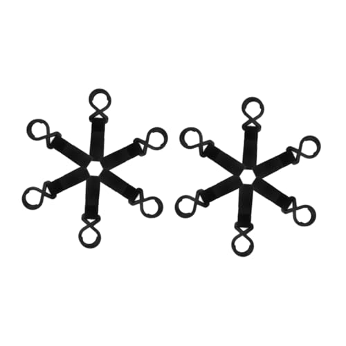 HANABASS 12pcs Stroller Hooks Wagon Accessories Bag Strap Stroller Hooks Hanging