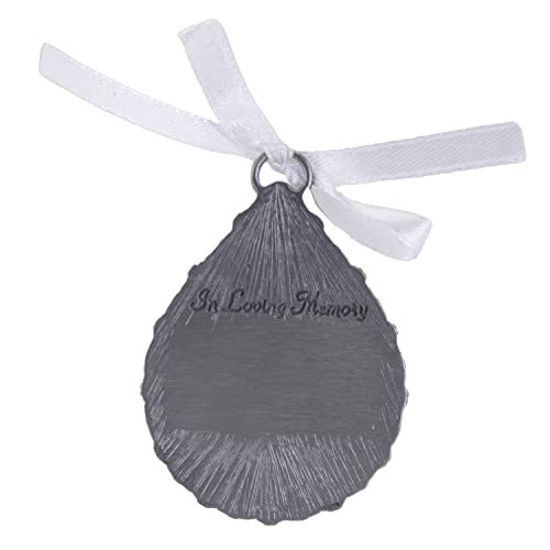 Cathedral Art (Abbey & Ca Gift Tear-Shaped Memorial Ornament, One Size, Silver,Christmas #TOP1