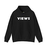 GENERIC - Drake Hoodie, Essentials, Views Album, Limited Edition, Rap Merch, OVO, Rapper Black