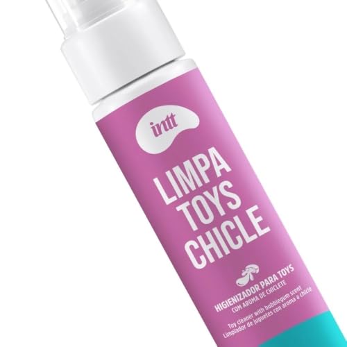 Intt Higienizador Líquido Limpa Toys Chiclete 58ml