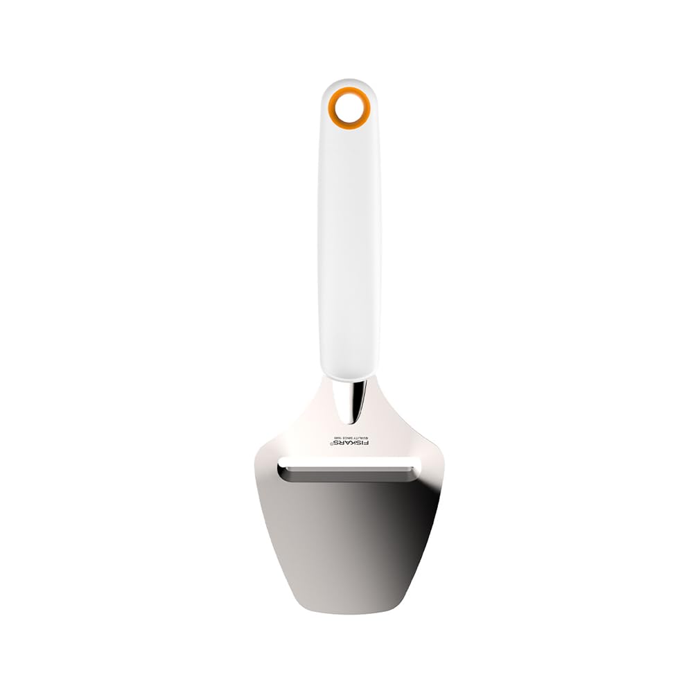 Fiskars Sert peynir rendesi, paslanmaz çelik/plastik, kesim genişliği: 6 cm, fonksiyonel şekil, beyaz, 1016129