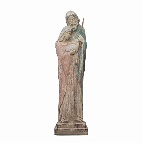 Holy Family Garden Statue Outdoor Sculpture H31.5Inch Patio Yard Decorative Figurine Indoor Entryway Hallway Decoration #TOP4