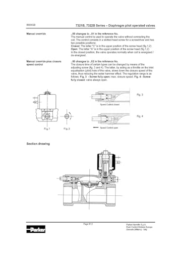 Vanne solénoïde : Électrovanne d'eau 7321BAN00 bobine 481865C2 incluse - 5