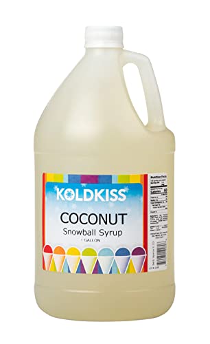 Koldkiss Shaved Ice And Snow Cone Flavored Syrups - One Gallon, 64 Snow Cones Per Bottle - Ice Cream Flavor thumb #3