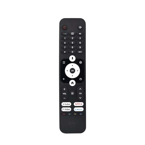 Image of 7SEVEN Compatible with Haier Tv Remote Original HTR-U31 Model Suitable for Smart Android 4K Led QLED FHD UHD Television with Voice Command - Pairing Must