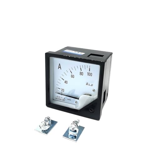Ampèremètre analogique AC 0-100A 6L2 cadran carré de précision 80x80mm - 4