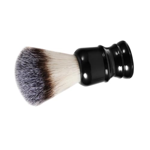 Gogogmee Beard Brush Men Styling Shaving Brush Resin Handle and Nylon Bristles for Travel