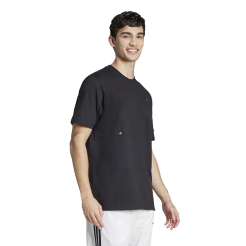 adidas Men's Lounge Slides Graphic T-Shirt3