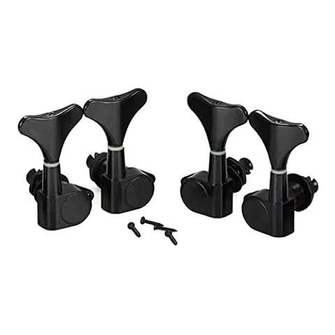 tunery blokujące głowice 2 + 2 Uszczelniony Gitara Bass Tuning Keys Pegs 2R2L. Tunery Głowicy Maszyn Do Precyzyjnego Basu