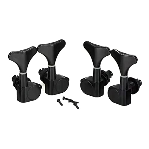 tunery blokujące głowice 2 + 2 Uszczelniony Gitara Bass Tuning Keys Pegs 2R2L. Tunery Głowicy Maszyn Do Precyzyjnego Basu