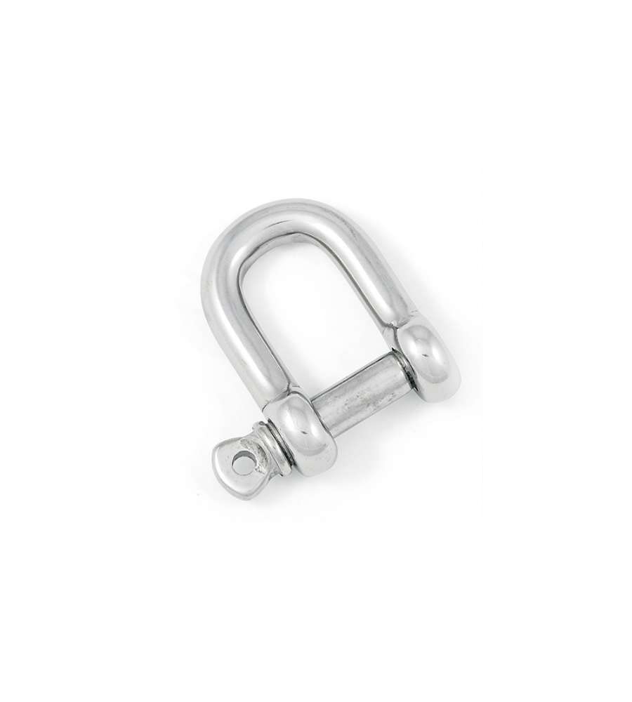 Grillete recto diámetro 14 mm. acero galvanizado