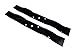 Produktbild 2 X 45 CM (32 Zoll) Rasenmähermesser Satz für Stiga Villa 85M (bis 1997), Mulcher, Maestro