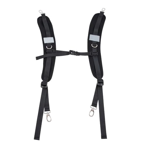 CZAKOMIX 1 par Correa Mochila, Correas Ajustables De Hombro, Correas Portátiles De Mochila, Accesorios Adultos (Negro)