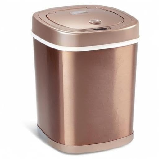 Caneca de Basura Sensor de Movimiento Acero Inoxidable 3.9 Gal miniatura 5