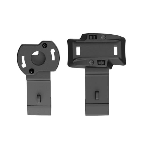 Princeton Tec MPLS-ABR Above The Rail Mount, Helmet Task Light Mount for Lights, Cameras, Communication Devices and Other Helmet Accessories, Adjustable to Several Helmet Types, Black
