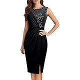 Suggestion d'assortiment : Cette robe de soirée décontractée de couleur unie est très polyvalente, facile à associer avec des collants, des manteaux, des blazers, des chaussures plates à talons hauts, des chaussures blanches, des sandales, etc. Nous vous suggérons de l'associer à un collier et à des boucles d'oreilles tout aussi étincelants pour vous démarquer de la foule. Si vous souhaitez assister à un banquet, une seule pièce peut vous aider à y parvenir facilement.