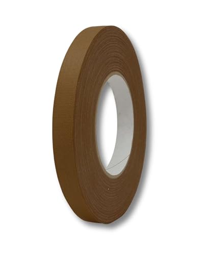 gws Rohgewebe Gewebeband 21541 – 50m x 15mm, braun – Perfekt...