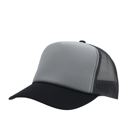 Image of The Vintage Year High Crown Foam Mesh Camouflage Trucker Hat Baseball Cap