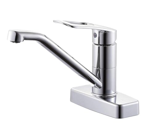 台付シングル水栓 SANEI シングル台付混合栓 K77CEV-13 (水栓金具) 価格比較