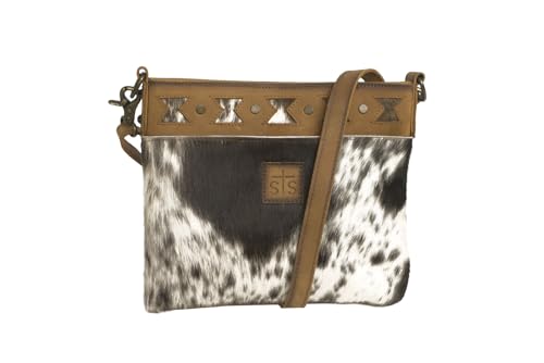 STS Ranchwear Womens Roswell Vivian Tan Cowhide Crossbody Bag