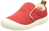 Der Sneaker besteht aus weicher und atmungsaktiver Bio-Baumwolle