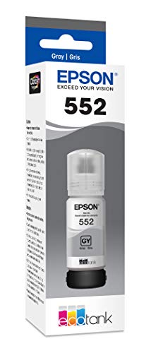 Image of Epson Claria ET Premium T552520 High Capacity Bottle Ink - Gray (Pack of 2)
